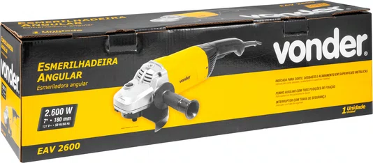 Esmerilhadeira Angular 7" EAV2600 127V Vonder
