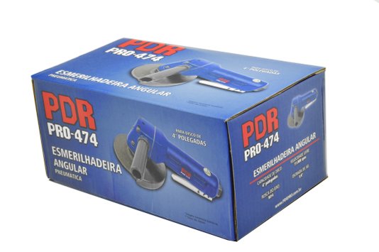 Esmerilhadeira Pneumática 4" 0,5HP 11000RPM PRO-474 PDR