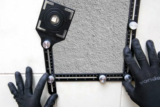 Esquadro Articulado de Alumínio 6 Seções Vonder