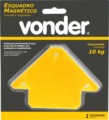 Esquadro Magnético 10 kg Vonder