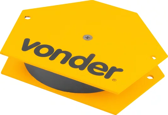 Esquadro Magnético Hexagonal 30 kg Vonder
