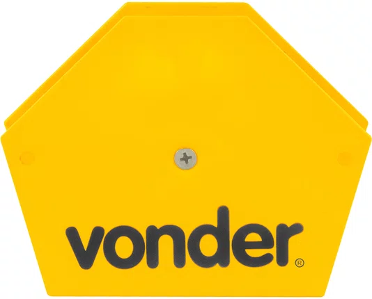 Esquadro Magnético Hexagonal 30 kg Vonder