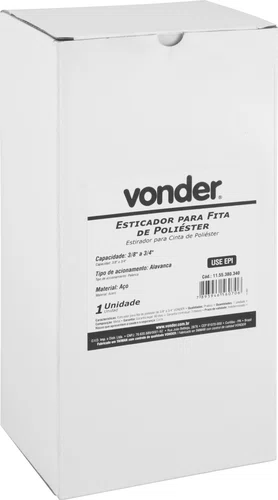 Esticador para Fita de Poliéster 3/8" a 3/4" Vonder