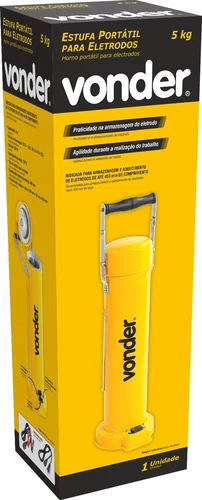 ESTUFA PORTATIL 5KG VONDER