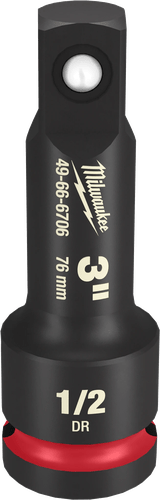 Extensor Para Soquete Impacto C 1/2" X 3" 49-66-6706 Milwaukee