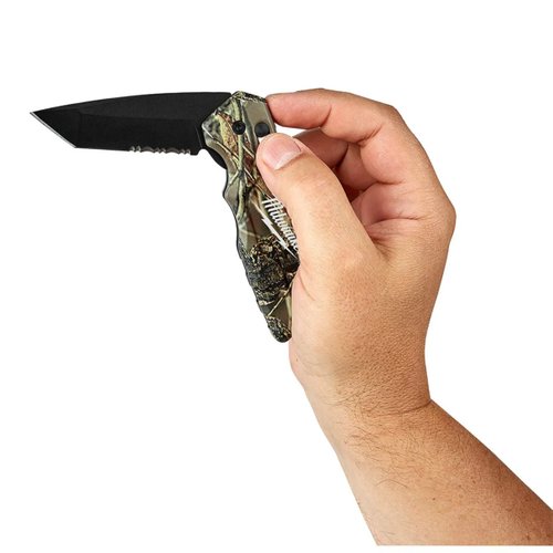 Faca Lâmina Dobrável Camuflada Fastback 48-22-1535 Milwaukee