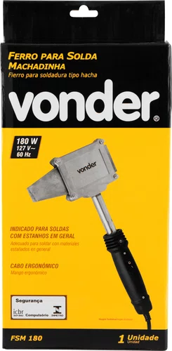 Ferro de Solda 180 W 127 V FSM180 – Vonder