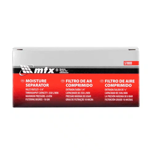 Filtro De Ar Comprimido Encaixe 1/4" 570089 MTX