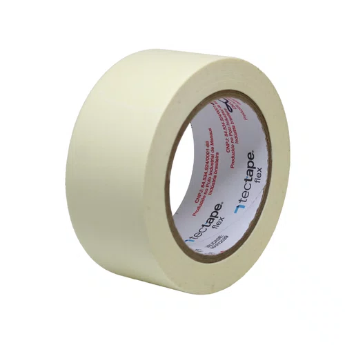 Fita Crepe 48mm x 50m Branca 202 Tectape