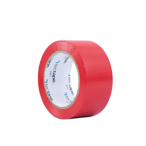 Fita de Demarcação 48mm x 30m Vermelha 400 Tectape