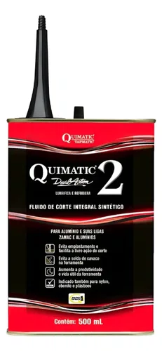 Fluido de Corte para Alumínio Quimatic 2 500 ml AG1 Tapmatic