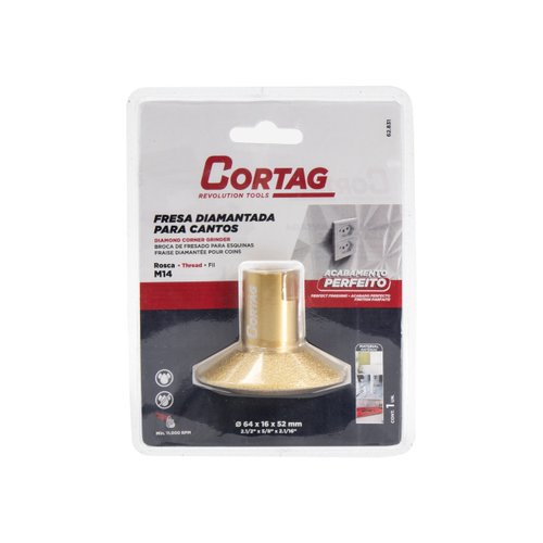 Fresa Diamantada Para Cantos 62831 Cortag