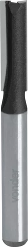 Fresa Reta para Acabamento 6 mm sem Rolamento Vonder