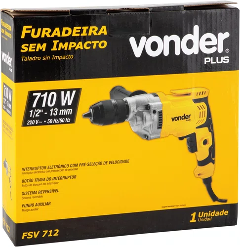 Furadeira 1/2" FSV712 220V Vonder Plus