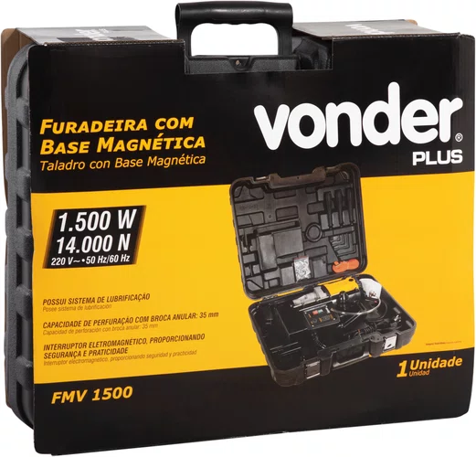 Furadeira com Base Magnética FMV1500 220V Vonder