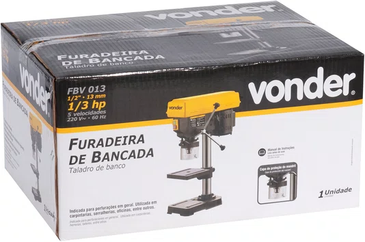 Furadeira de Bancada 13mm FBV013 220V Vonder