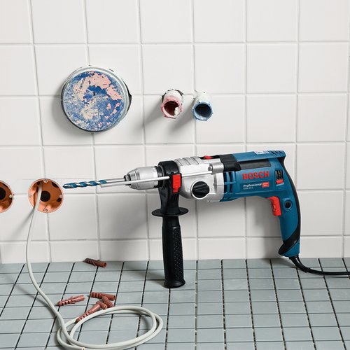 Furadeira De Impacto Bosch 1100W 220V GSB 24-2 Com Maleta