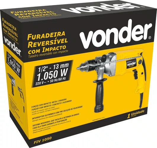 Furadeira de Impacto 1/2" FIV1050 220V Vonder