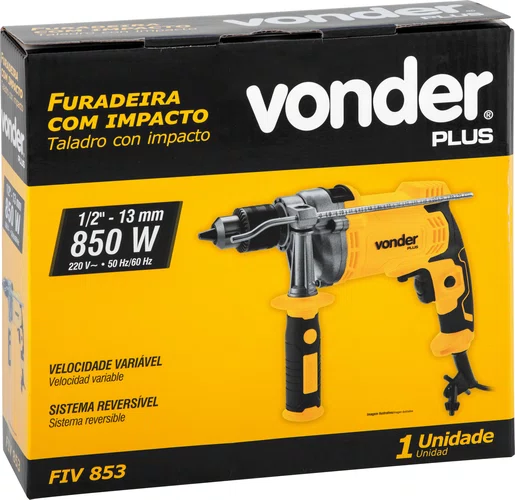 Furadeira de Impacto IMP 1/2" FIV853 220V Vonder