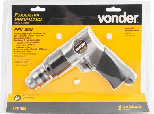 Furadeira Pneumática FPV 380 Vonder