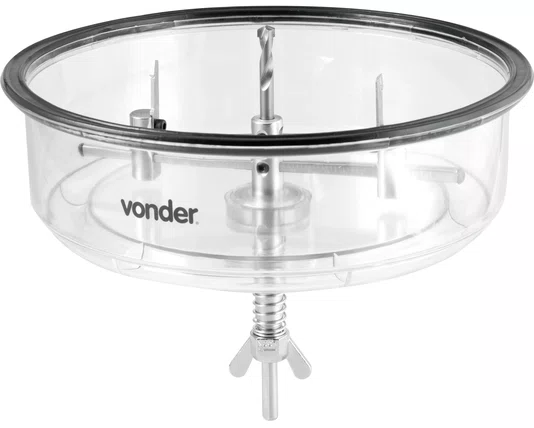 Furador Ajustável 40 a 200 mm com Coletor Vonder