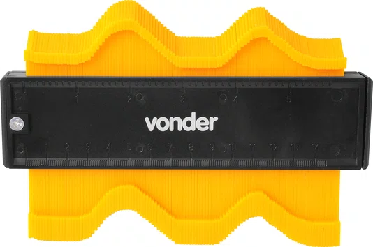 Gabarito Copiador de Contornos 14 cm Vonder