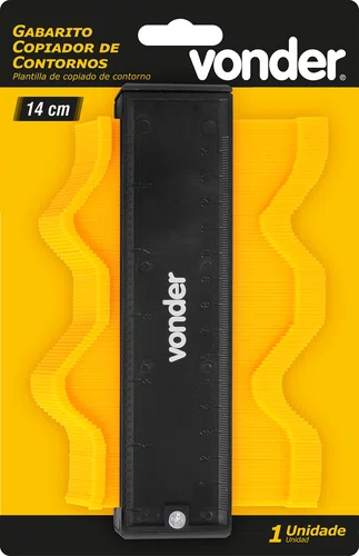 Gabarito Copiador de Contornos 14 cm Vonder