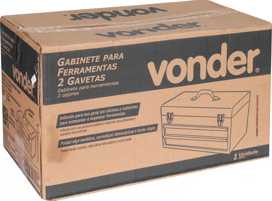 GABINETE P/FERRAMENTAS C/2 GAVETAS VD