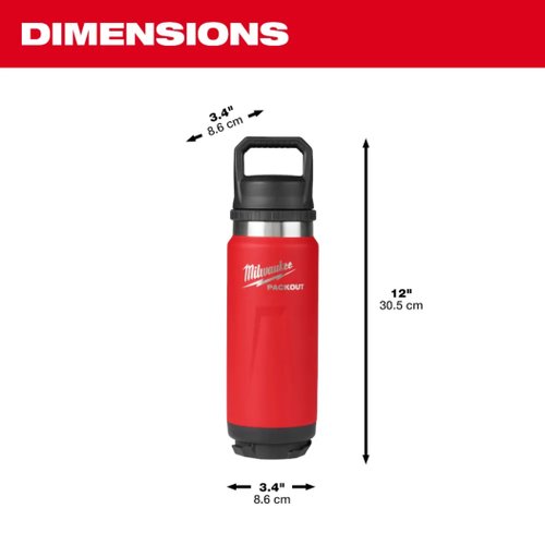Garrafa Térmica 709ml Vermelha 48-22-8396R Milwaukee