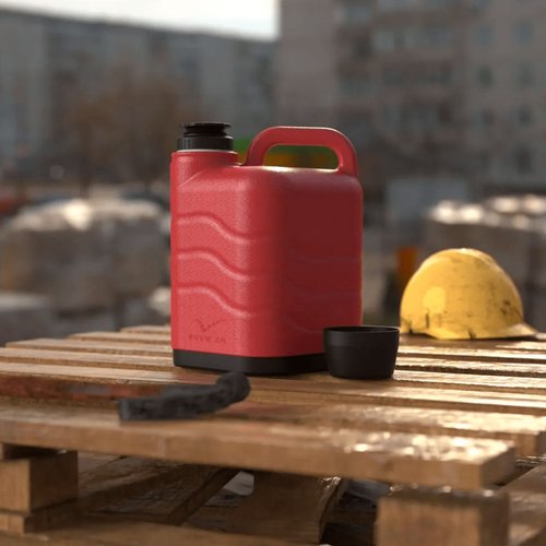Garrafão Térmico Invicta Pro 5 Litros Vermelho Velvet