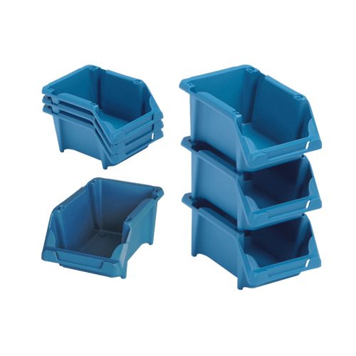 Gaveta Plástica Empilhável N3 Azul Presto