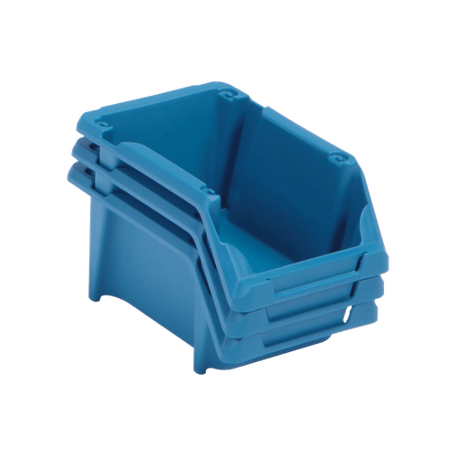 Gaveta Plástica Empilhável N3 Azul Presto