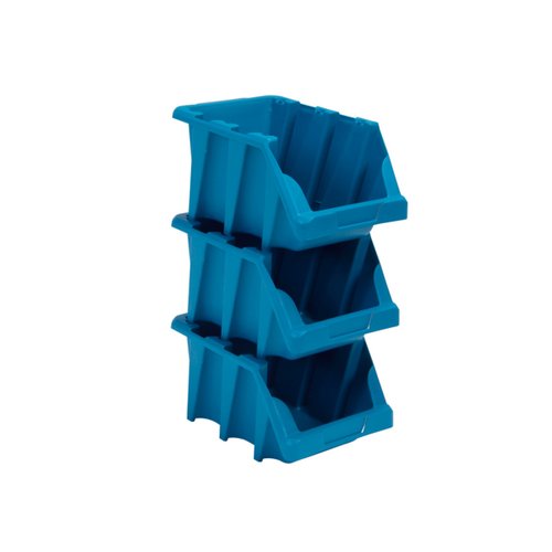 Gaveta Plástica Empilhável N7 Azul Presto