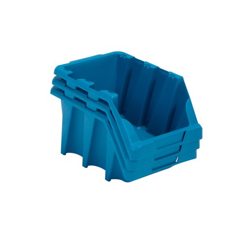 Gaveta Plástica Empilhável N7 Azul Presto