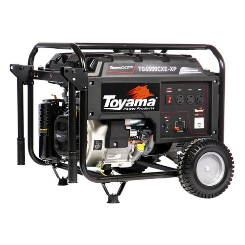 Gerador de Energia à Gasolina 5500W 115/230V Partida Elétrica TG6500CXE-XP 4T Toyama