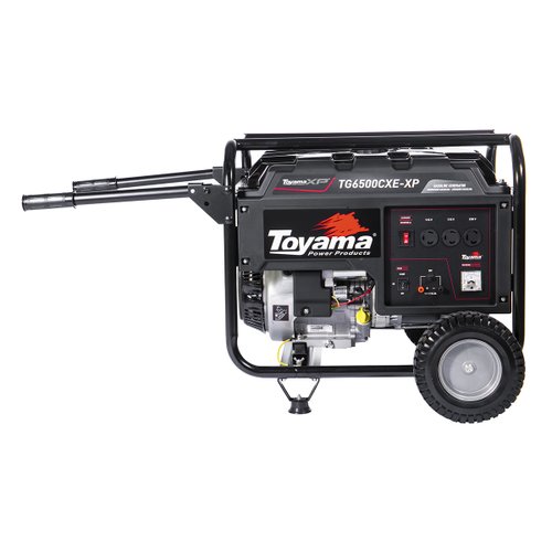 Gerador de Energia à Gasolina 5500W 115/230V Partida Elétrica TG6500CXE-XP 4T Toyama