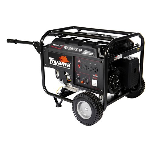 Gerador de Energia à Gasolina 5500W 115/230V Partida Elétrica TG6500CXE-XP 4T Toyama