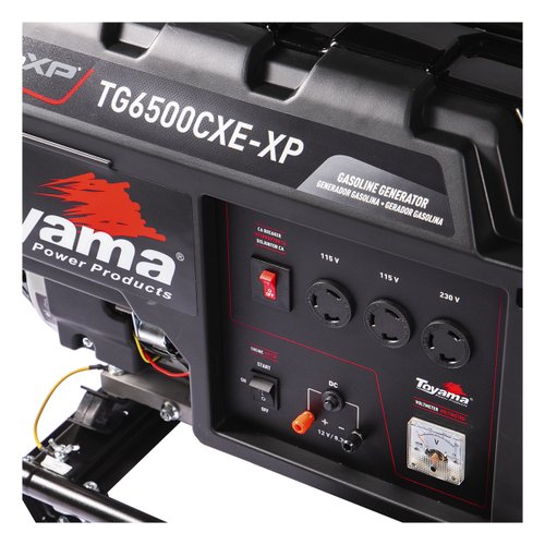 Gerador de Energia à Gasolina 5500W 115/230V Partida Elétrica TG6500CXE-XP 4T Toyama