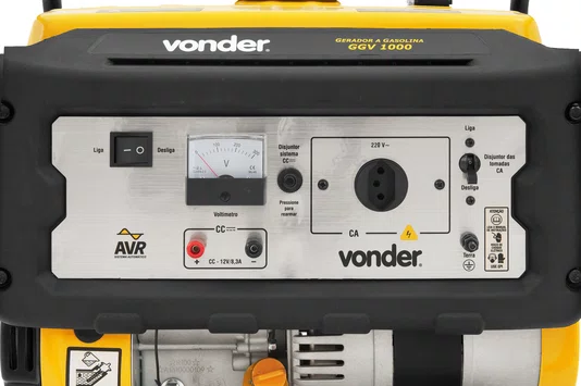 Gerador a Gasolina 1000W 220V GGV1000 Vonder