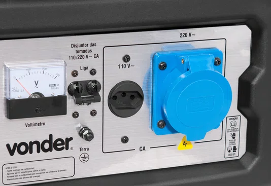 Gerador a Gasolina 3100W GGV3100 Vonder