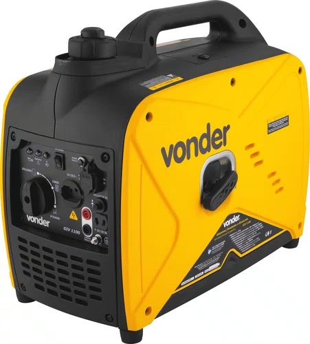 Gerador Inversor a Gasolina 1100W 220V GIV1100 Vonder