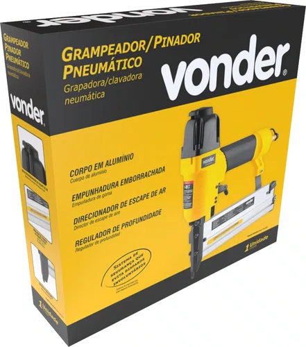 Grampeador Pinador Pneumático GPV201 – Vonder