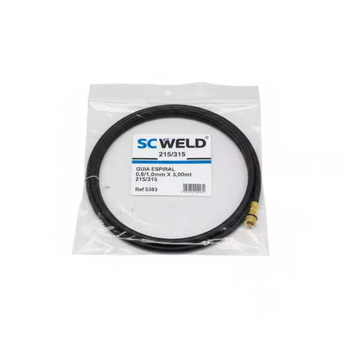 Guia Espiral 0,8/1,0mm x 3,00mt 215/315 Sc Weld