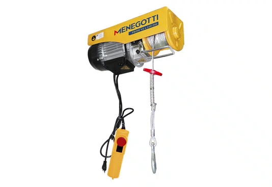 Guincho Coluna Elétrico Prime 150 a 300Kg V2 12-6M Com Motor 220V 60Hz Menegotti