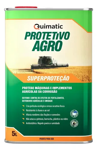 Inibidor de Corrosão Protetivo Agro Quimatic 5 Litros DG2 Tapmatic