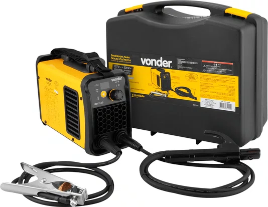 Inversor de Solda Digital RIV125 Bivolt com Maleta Vonder