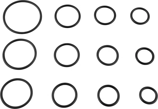 Jogo de Anéis de Vedação O-Ring 419 Peças com Estojo Vonder