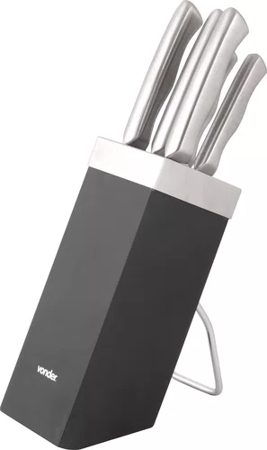 Jogo de Facas KFV 050 6 Peças com Suporte em Aço Inox Vonder