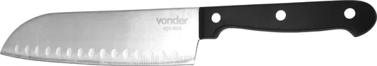Jogo de Facas para Fatiar e Picar Inox 3 Peças Vonder