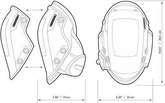 Joelheiras de Proteção Gelfit Rocker TB-KP-G201 ToughBuilt